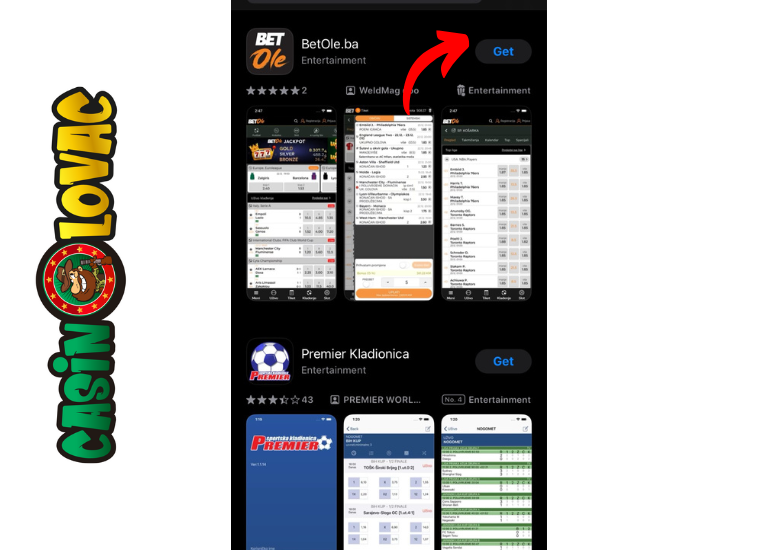 Instaliranje Betole aplikacije