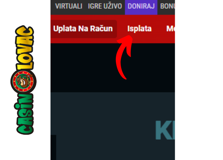izaberi isplata da dobiješ pare