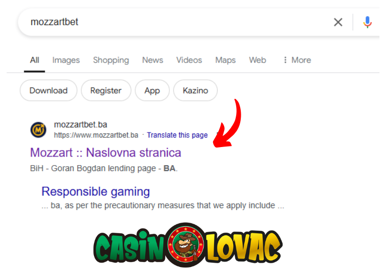 Posjeti zvaničnu stranicu Mozzartbet