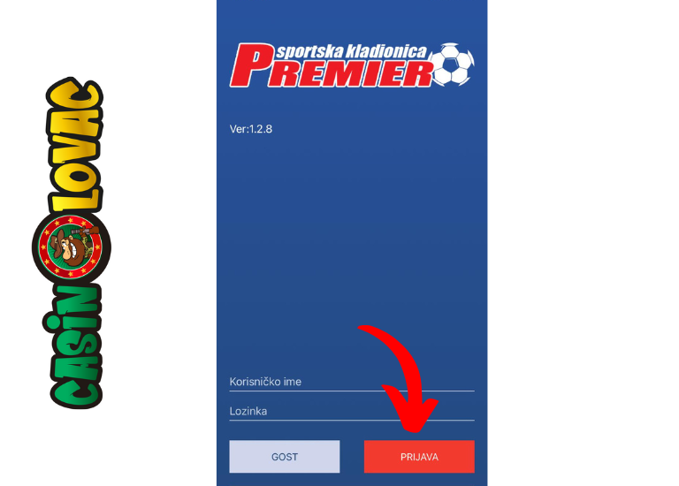 Prijava na Premier