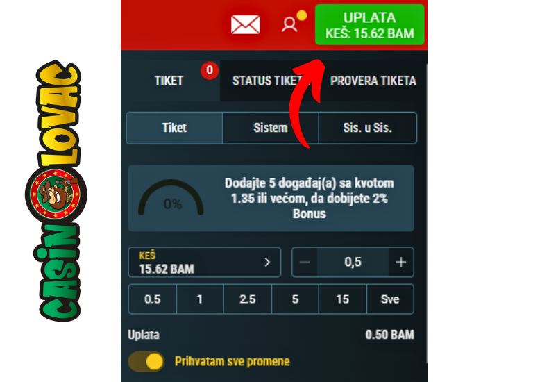 isplatiti pare meridianbet