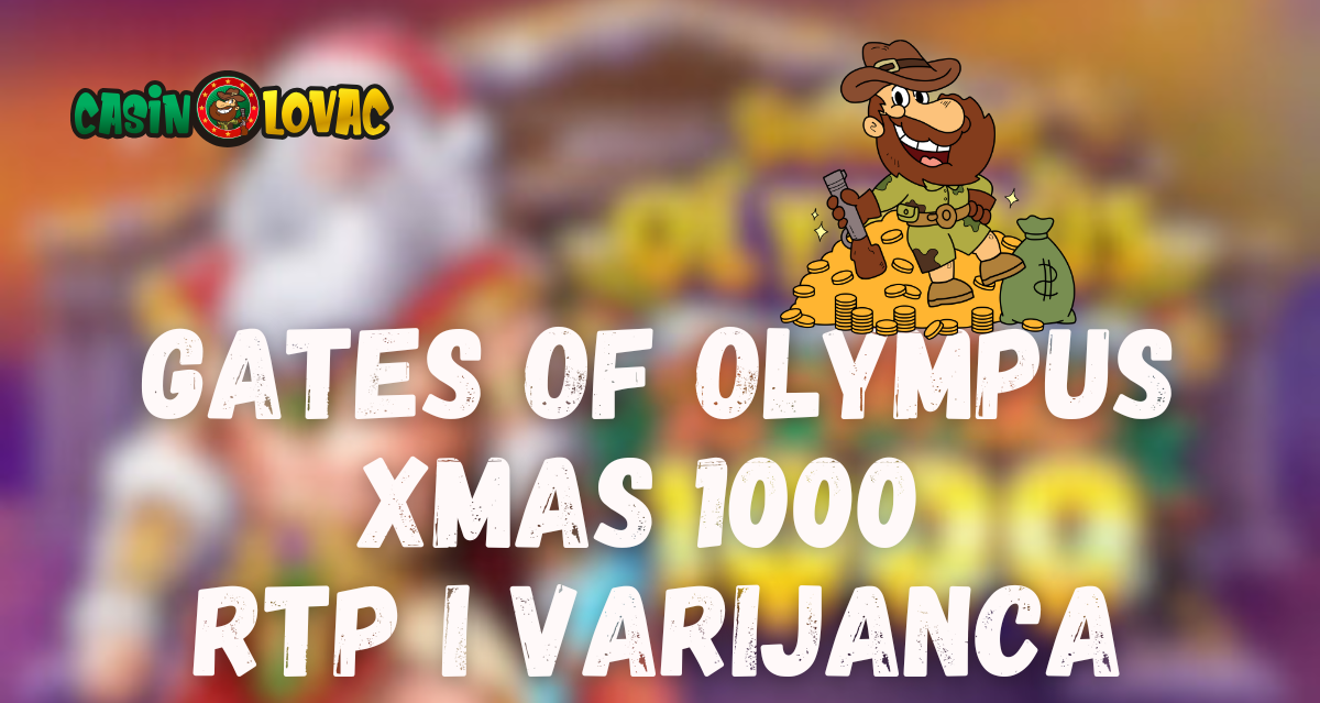 Gates of Olympus Xmas 1000 RTP i Varijanca