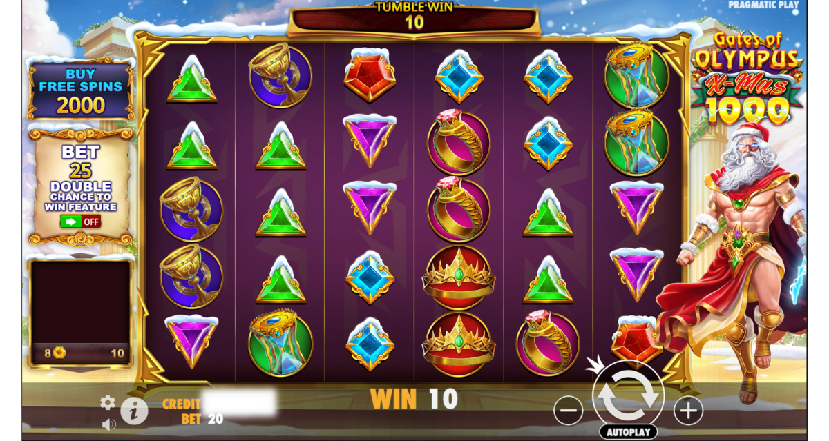 Gates of olympus XMAS 1000