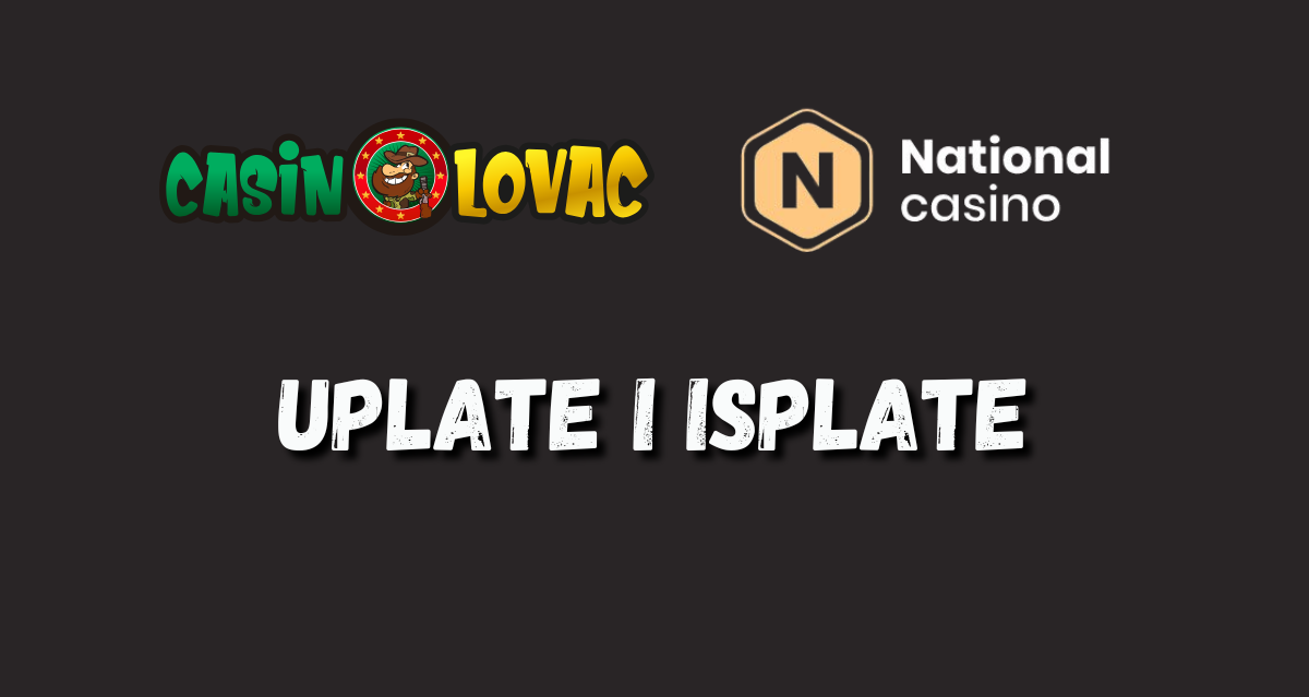 National Casino uplate i isplate