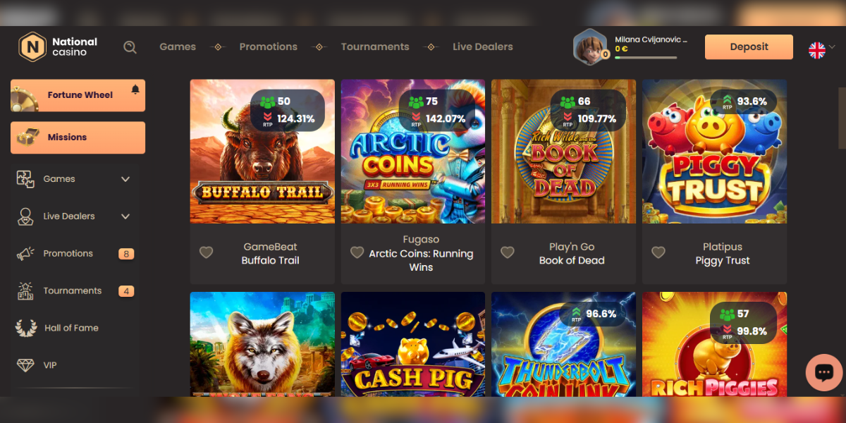 National Casino slotovi National Casino slotovi