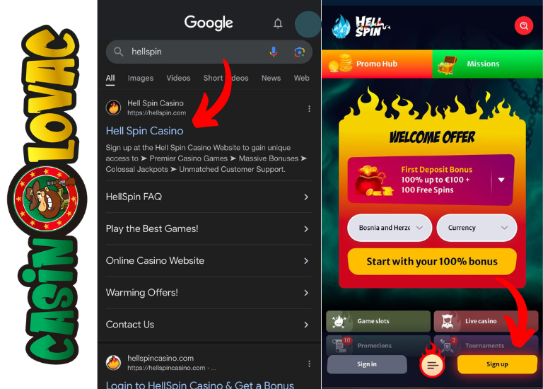 hellspin web stranica