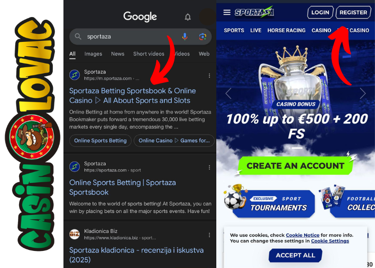 sportaza web stranica