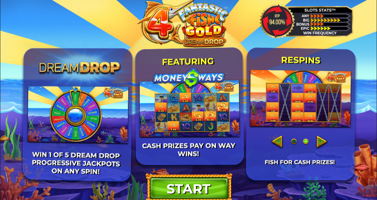 4 Fantastic Fish Gold slot