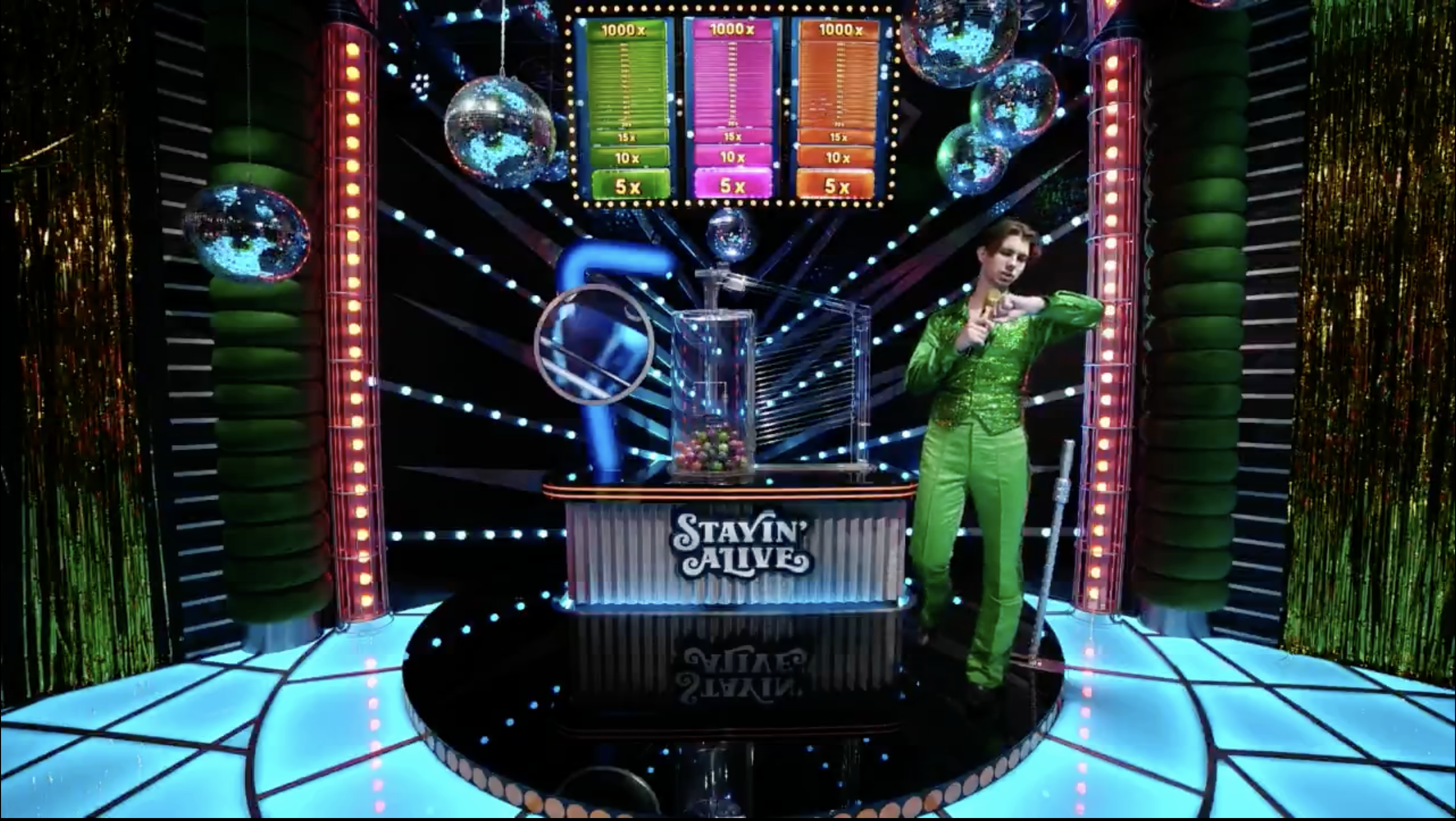 Funky Time Staying Alive Bonus Round