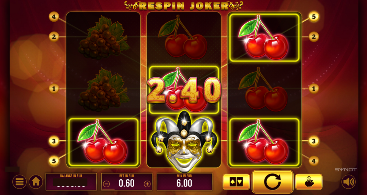 Respin Joker Gameplay