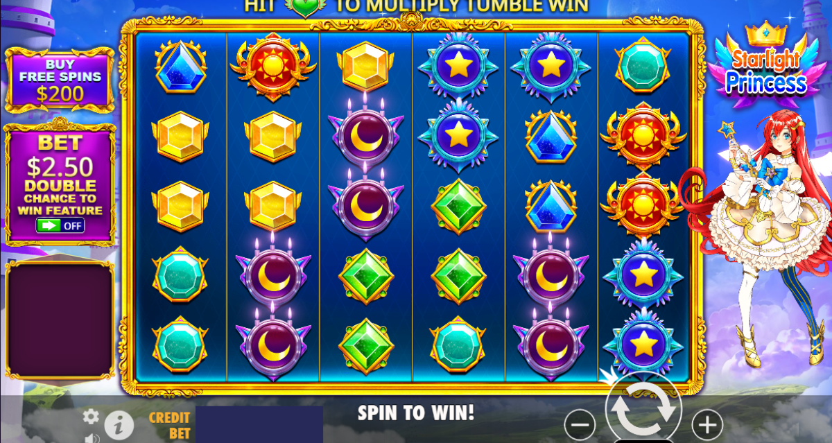 Starlight Princess gameplay Starlight Princess gameplay