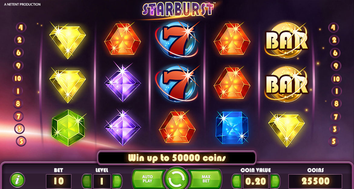Starburst gameplay Starburst gameplay