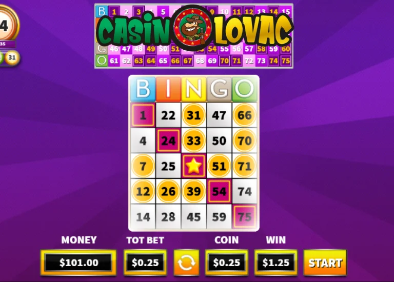 bingo card izvlacenje