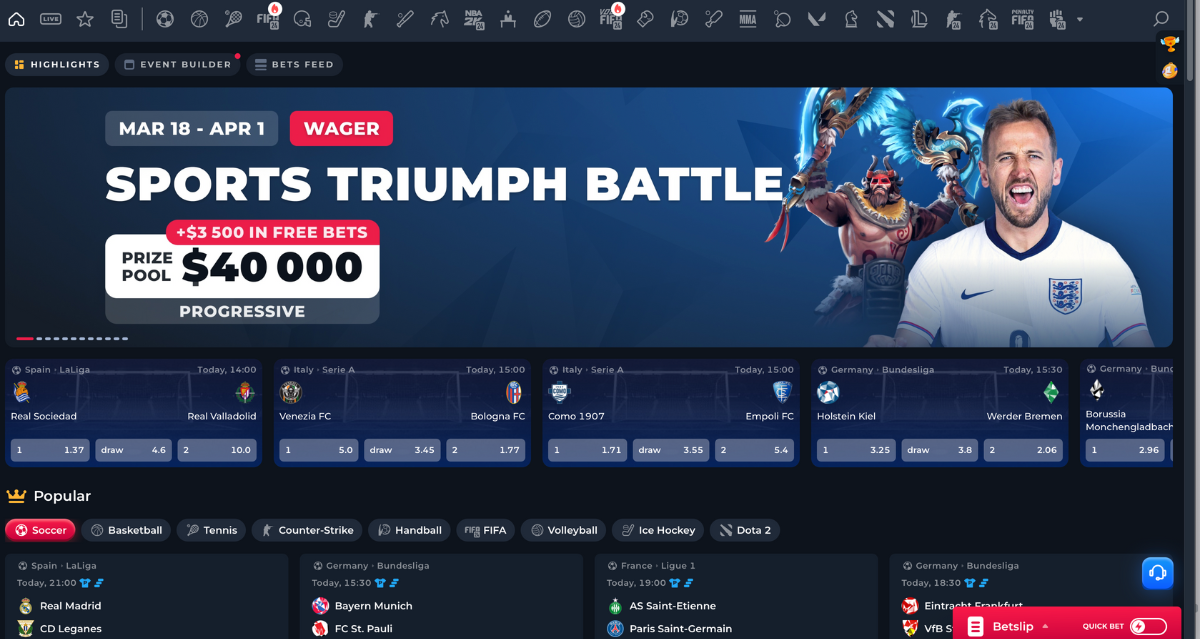 Betfury sportsko klađenje