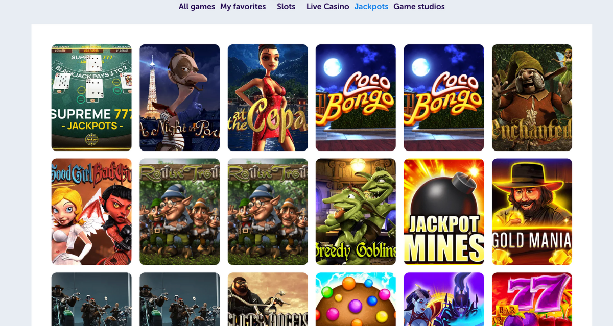 CasinoGalaxy Jackpot