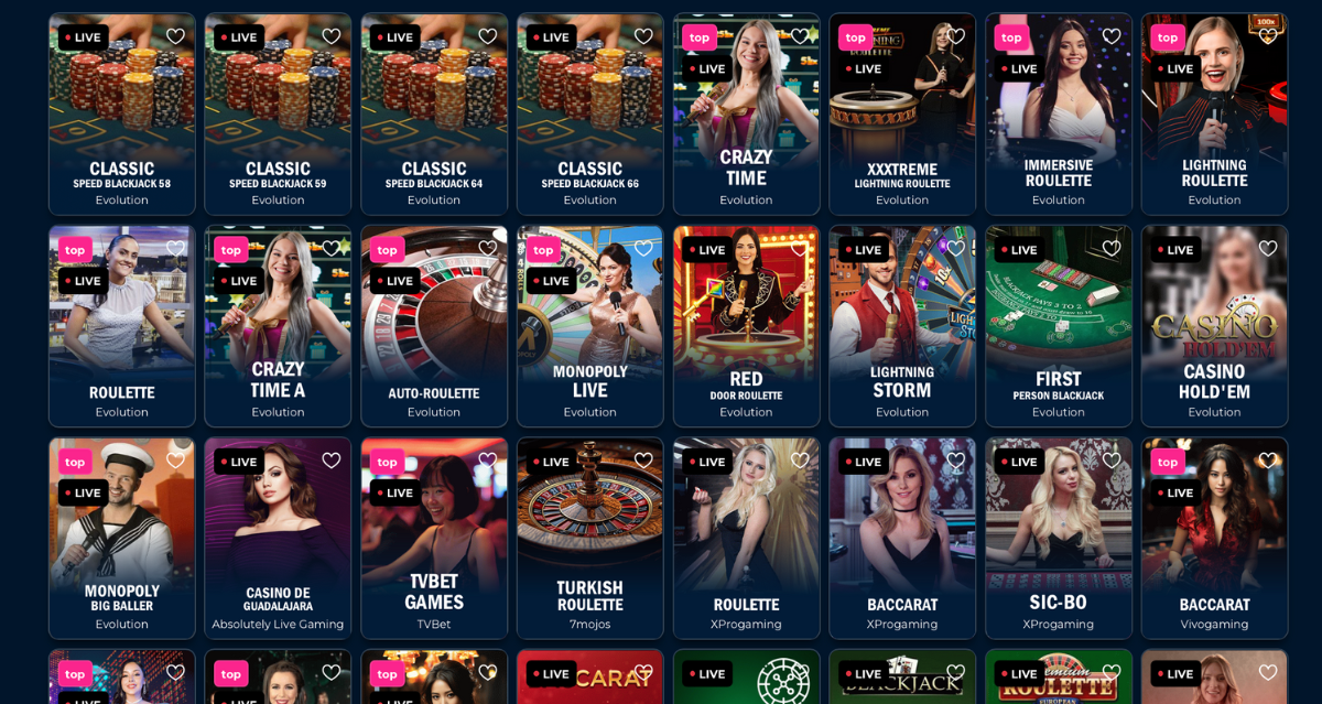 Onedun live casino
