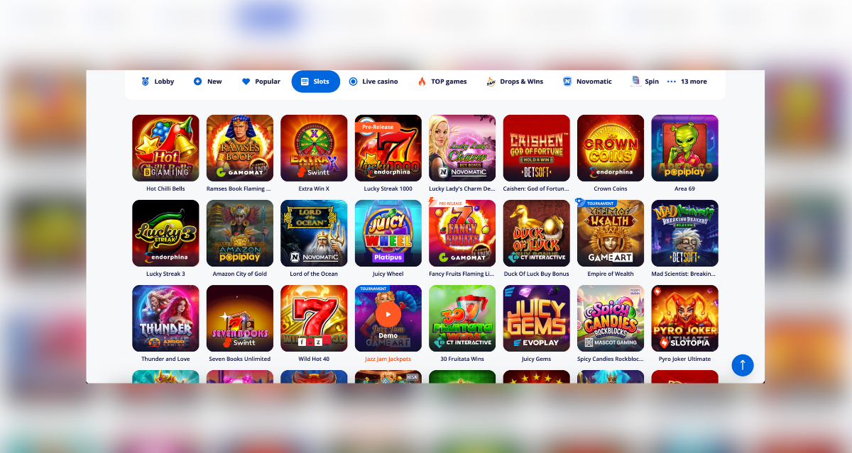 Vulkan Vegas slotovi