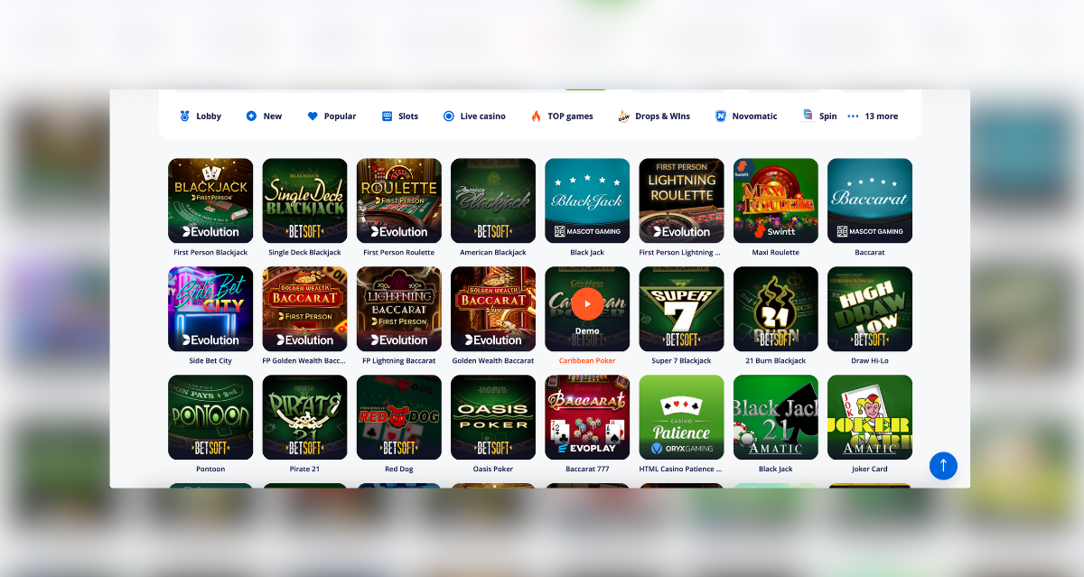 Vulkan Vegas stolne igre