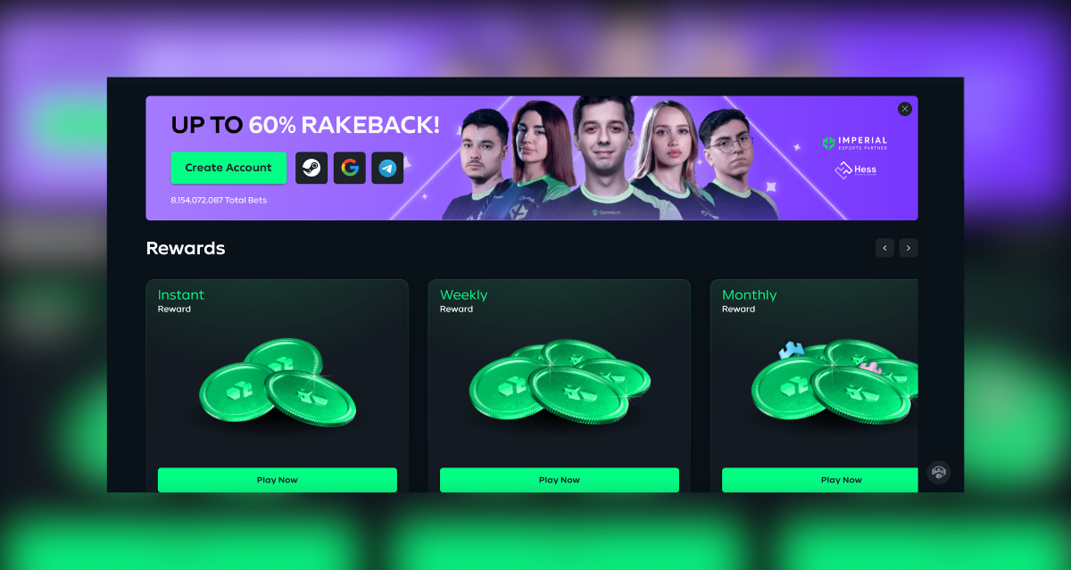 Gamdom bonus