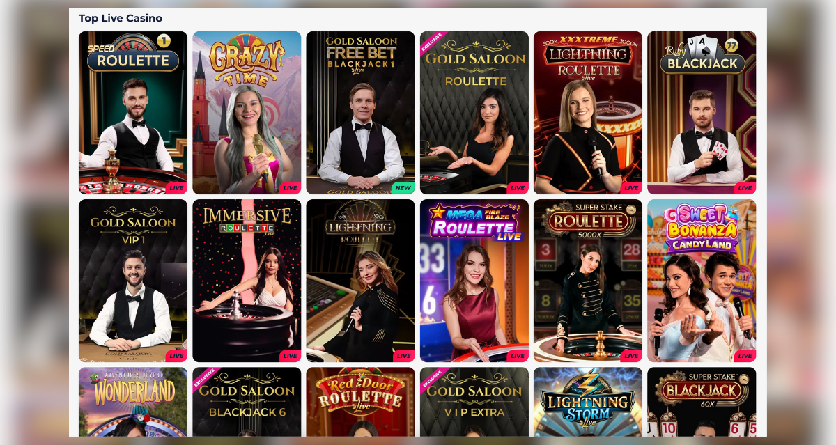 GreatWin live casino