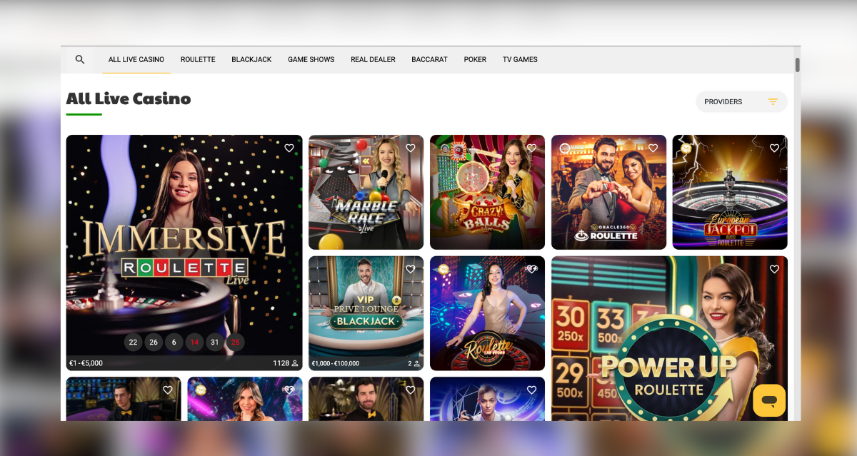 Wikiluck live casino