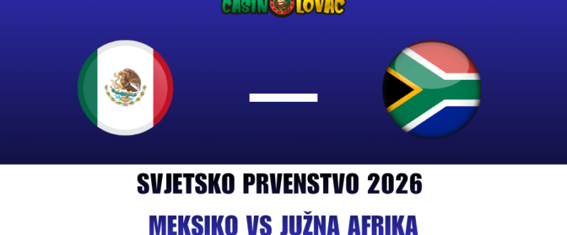 Kladi se na Meksiko vs Južna Afrika
