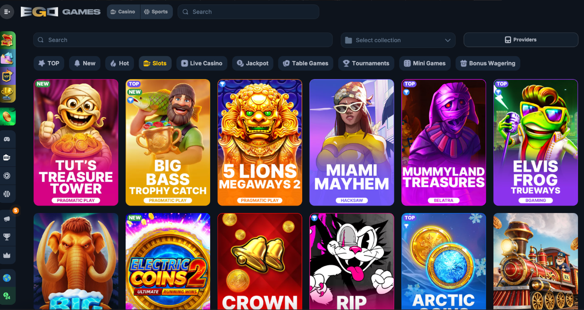 EgoGames slotovi EgoGames slotovi
