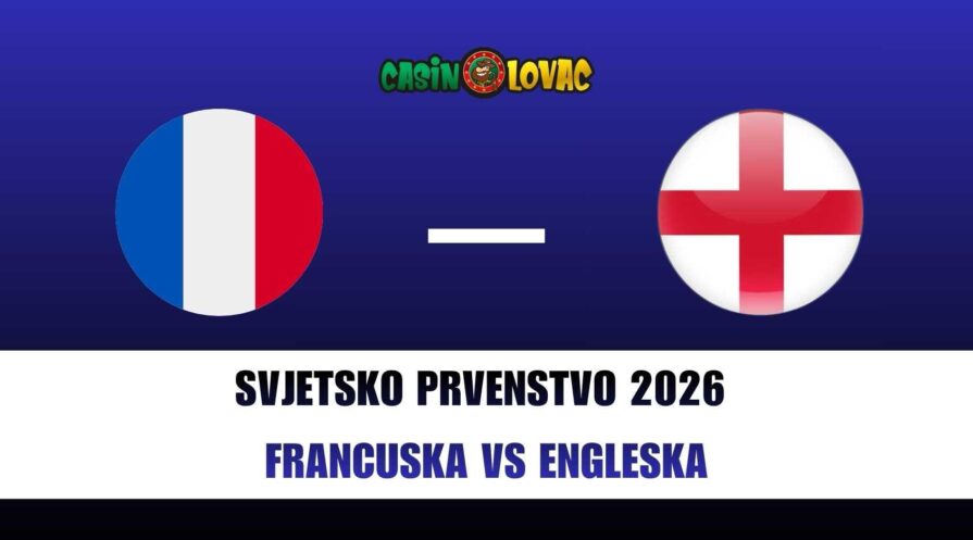 Kladi se na Francuska vs Engleska