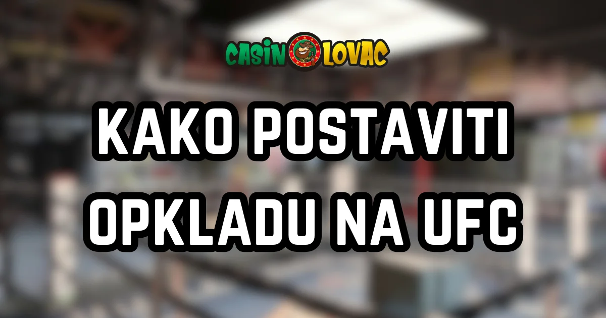kako se kladiti na UFC