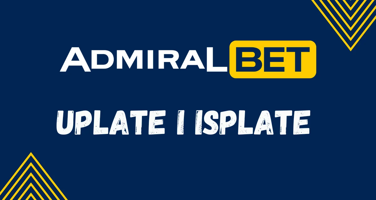 Admiralbet usplate i isplate Admiralbet usplate i isplate