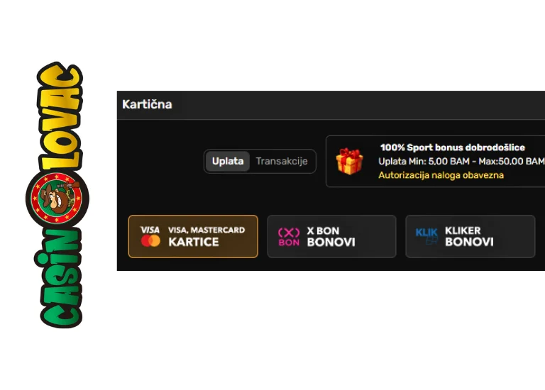 Odaberi način uplate