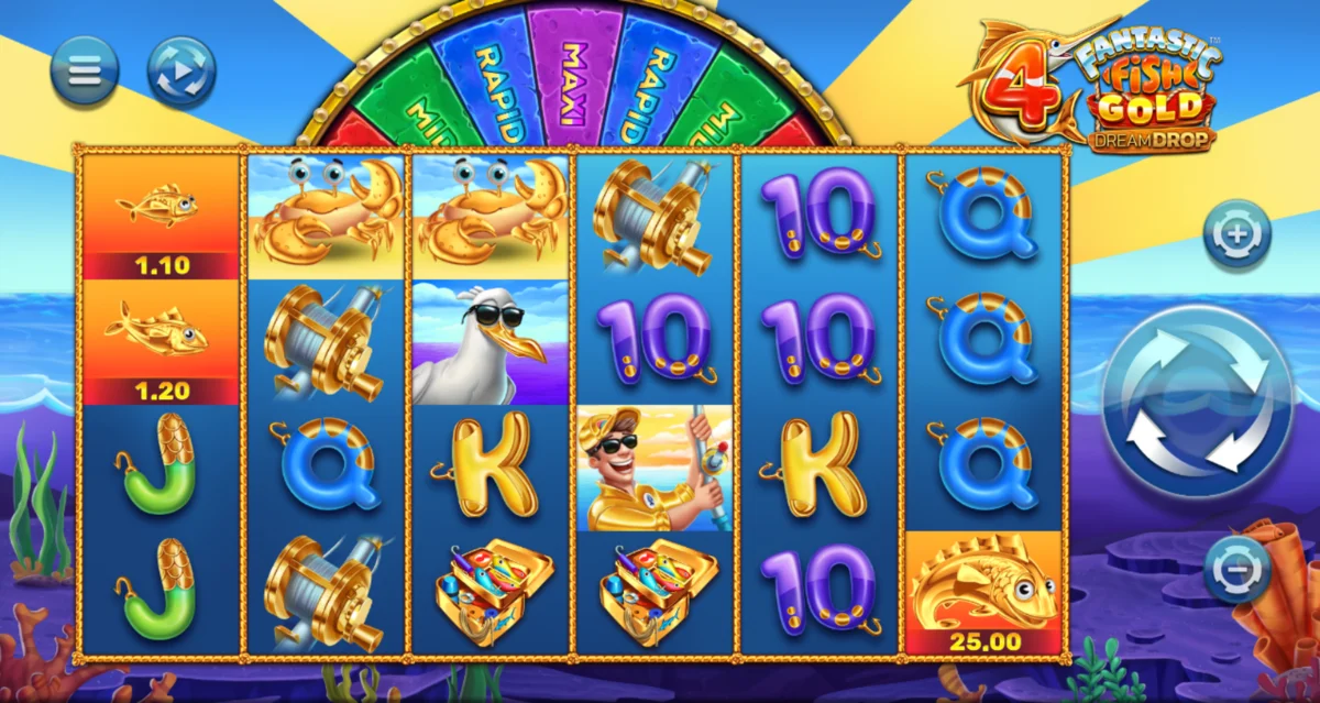 4 Fantastic Fish Gold gameplay