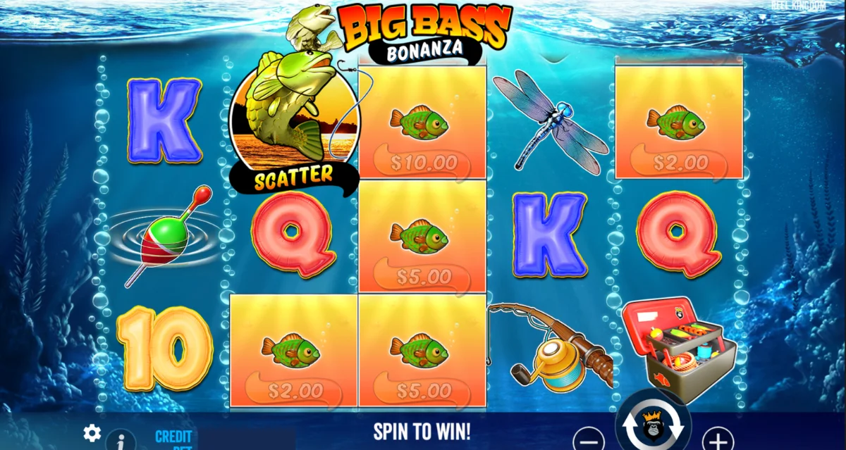 Big Bass Bonanza Gameplay
