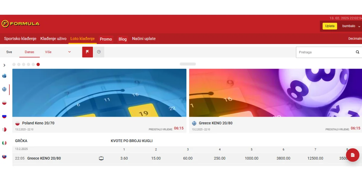 Formula loto Formula loto
