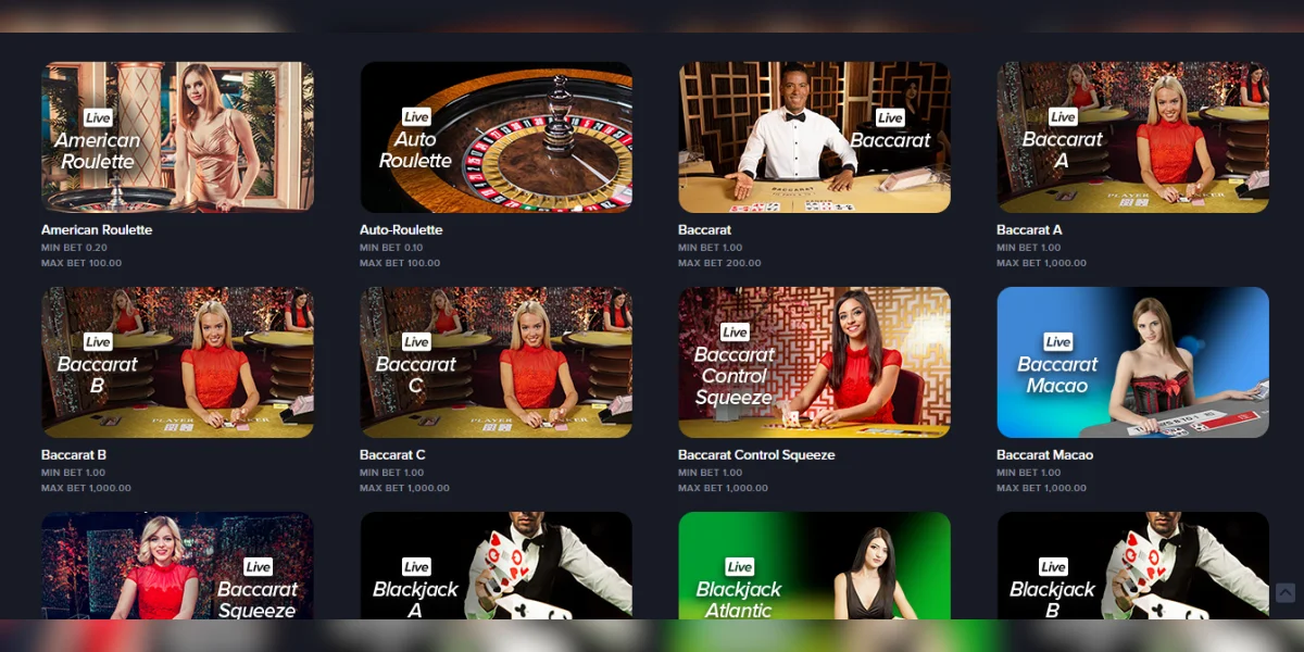 WWin live casino