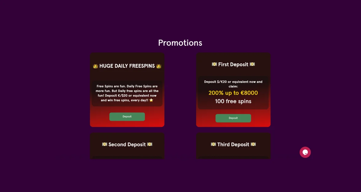 CasinoStriker Bonus