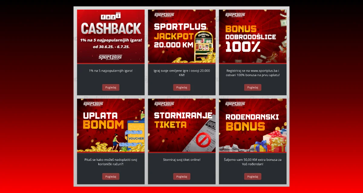 Sportplus promocije