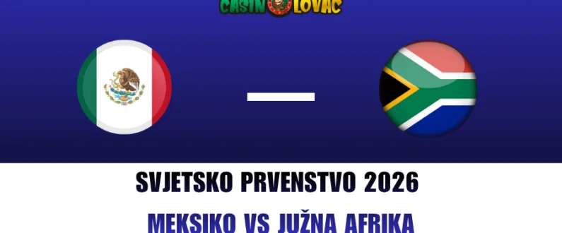Kladi se na Meksiko vs Južna Afrika
