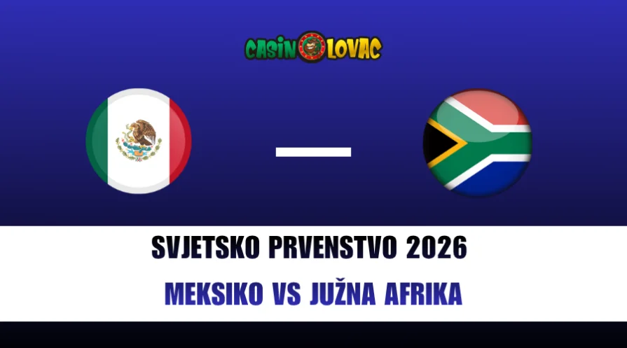 Kladi se na Meksiko vs Južna Afrika